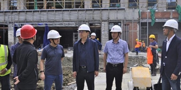 集团党委书记、董事长何坤 检查成都盛美利亚酒店安全生产情况